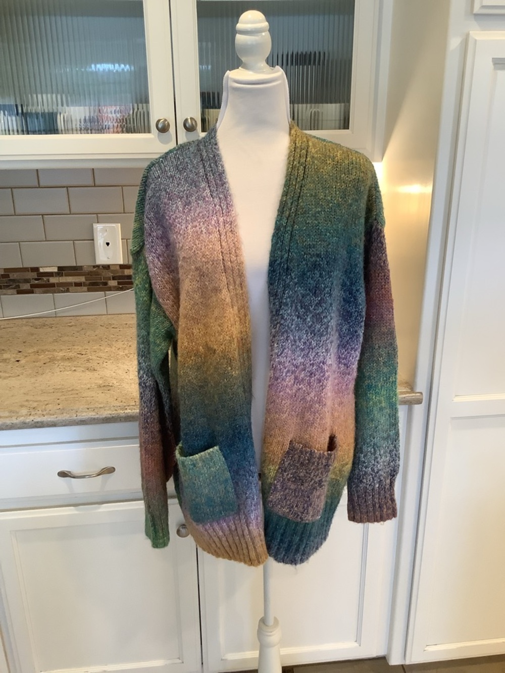 Love Ellie Open-Front Women's Cardigan Sweater NWT Size Large